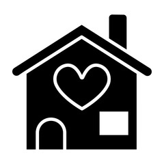 Shelter Glyph Icon