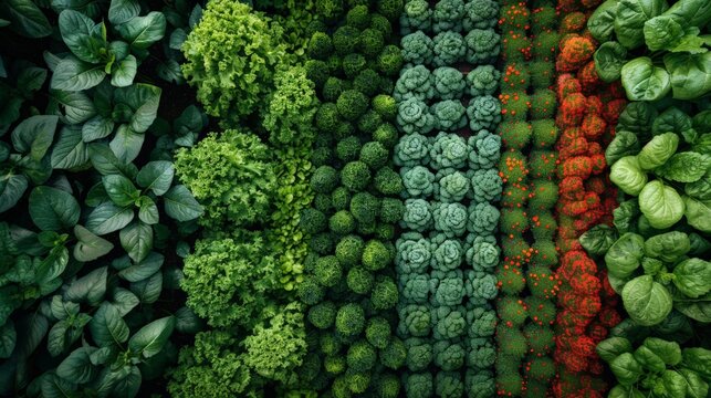 Satellite Imaging for Farming: Satellite imagery being used to analyze large agricultural fields, showcasing the use of space technology in monitoring crop health. 