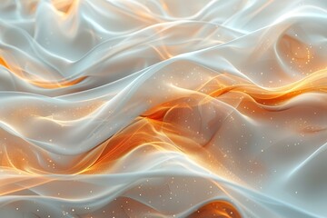 Golden wave-like abstract background, marble, gradient, shine, glitter