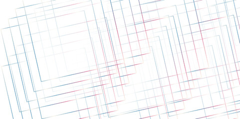 Abstract Multicolor Stripes background design with layers of Geometric shapes.  Stylized monochrome of square. Vector futuristic digital landscape with geometric shape and realistic line.