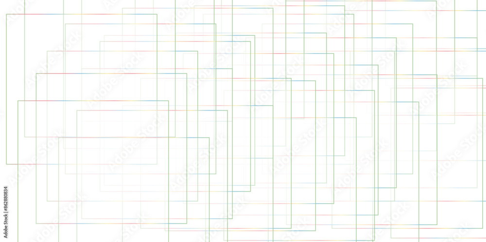 Poster abstract multicolor stripes background design with layers of geometric shapes. stylized monochrome o