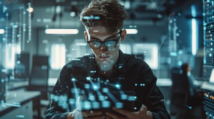 The young cybersecurity professional