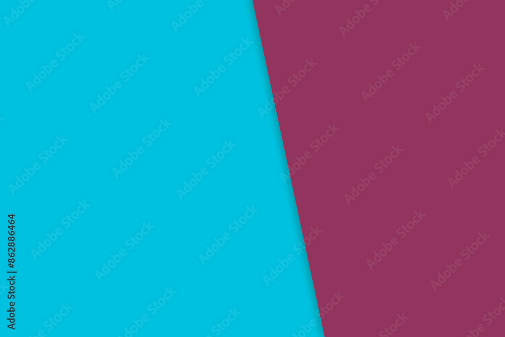 Poster abstract blue and violet background with color geometric shapes