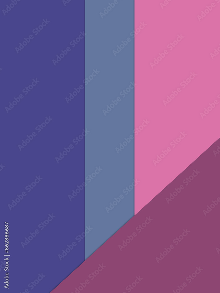 Poster simple background with colorful lines.