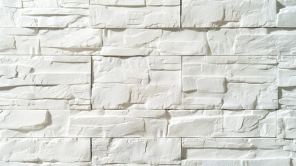 Obraz premium white brick wall background image Gives a feeling