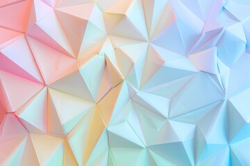 Obraz premium Gentle Pastel Gradient Backdrop Showcasing Intricate Geometric Designs - Elegant and Colorful Illustration