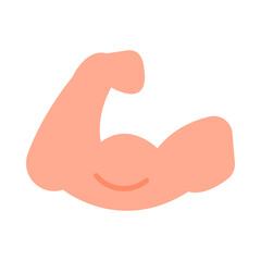 Muscle flat icon