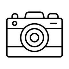 Camera line icon