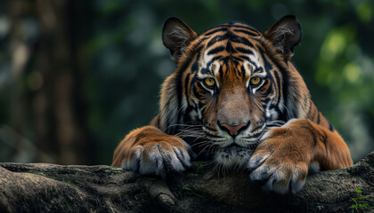 Fototapeta premium portrait of a tiger