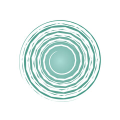 Abstract Spiral Gradient shapes