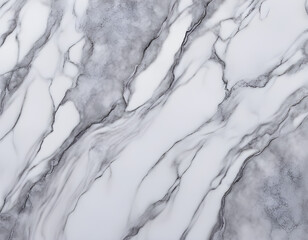 Naklejka premium Gray and white cracked marble background
