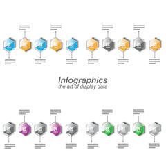 Collection infographic template for modern data visualization and ranking and statistics.
