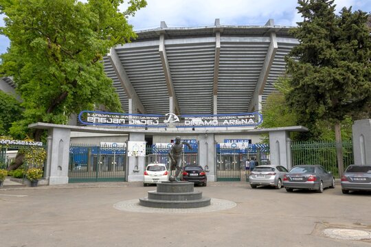 Tbilisi, Georgia - May 4, 2022: Boris Paichadze Dinamo Arena