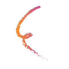 Colourful Abstract Brush Stroke Gradient