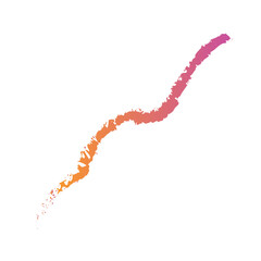 Colourful Abstract Brush Stroke Gradient
