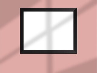 Modern mockup minimal with soft shadows and light overlay as template for design presentation, promotion.