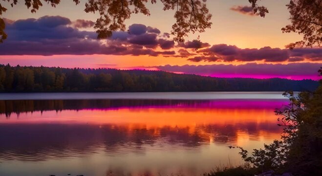 Fall Sunset