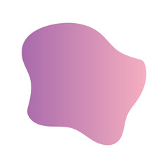 Liquid Fluid Gradient random organic shapes