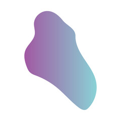 Liquid Fluid Gradient random organic shapes