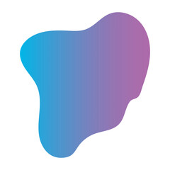 Liquid Fluid Gradient random organic shapes