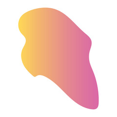 Liquid Fluid Gradient random organic shapes