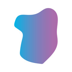 Liquid Fluid Gradient random organic shapes