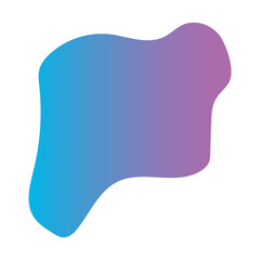 Liquid Fluid Gradient random organic shapes