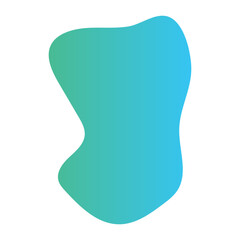 Liquid Fluid Gradient random organic shapes