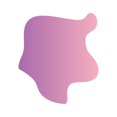 Liquid Fluid Gradient random organic shapes