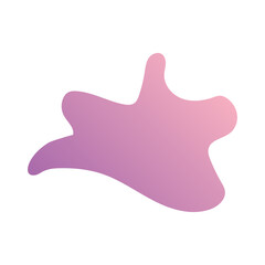Liquid Fluid Gradient random organic shapes
