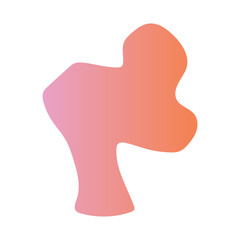 Liquid Fluid Gradient random organic shapes