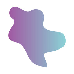 Liquid Fluid Gradient random organic shapes