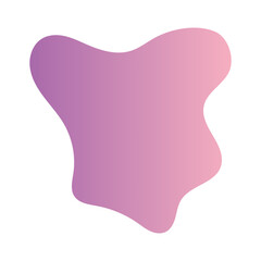 Liquid Fluid Gradient random organic shapes