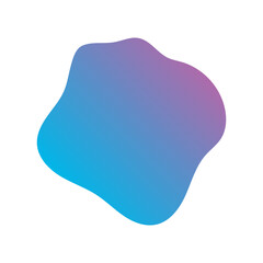 Liquid Fluid Gradient random organic shapes