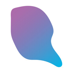 Liquid Fluid Gradient random organic shapes