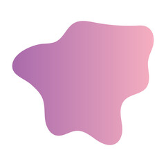 Liquid Fluid Gradient random organic shapes