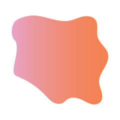 Liquid Fluid Gradient random organic shapes