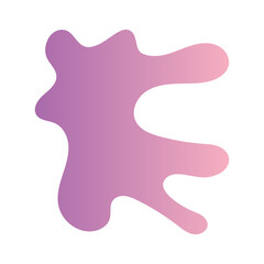 Liquid Fluid Gradient random organic shapes