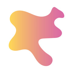 Liquid Fluid Gradient random organic shapes