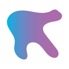 Liquid Fluid Gradient random organic shapes