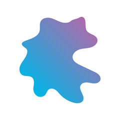 Liquid Fluid Gradient random organic shapes