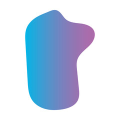 Liquid Fluid Gradient random organic shapes