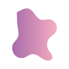 Liquid Fluid Gradient random organic shapes