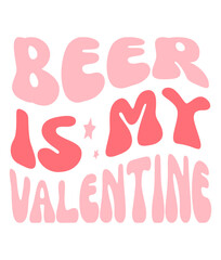 Retro, Valentine Craft Design. T-shirt Design. Illustration