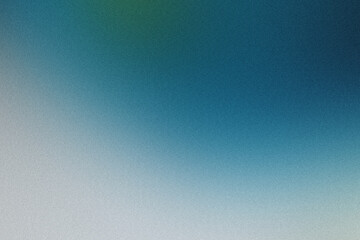 Blue to white grainy gradient background fading