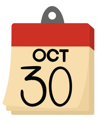 30 October 
