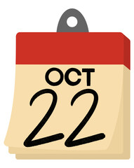 22 October 