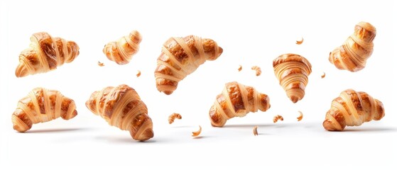 A Shower of Golden Croissants