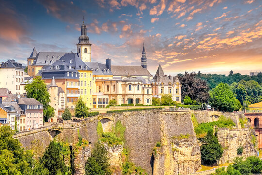 Blick &uuml;ber Luxemburg, Luxemburg 
