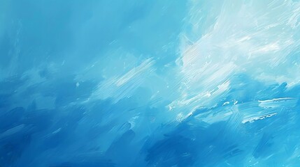 ブラシで描かれた青い背景